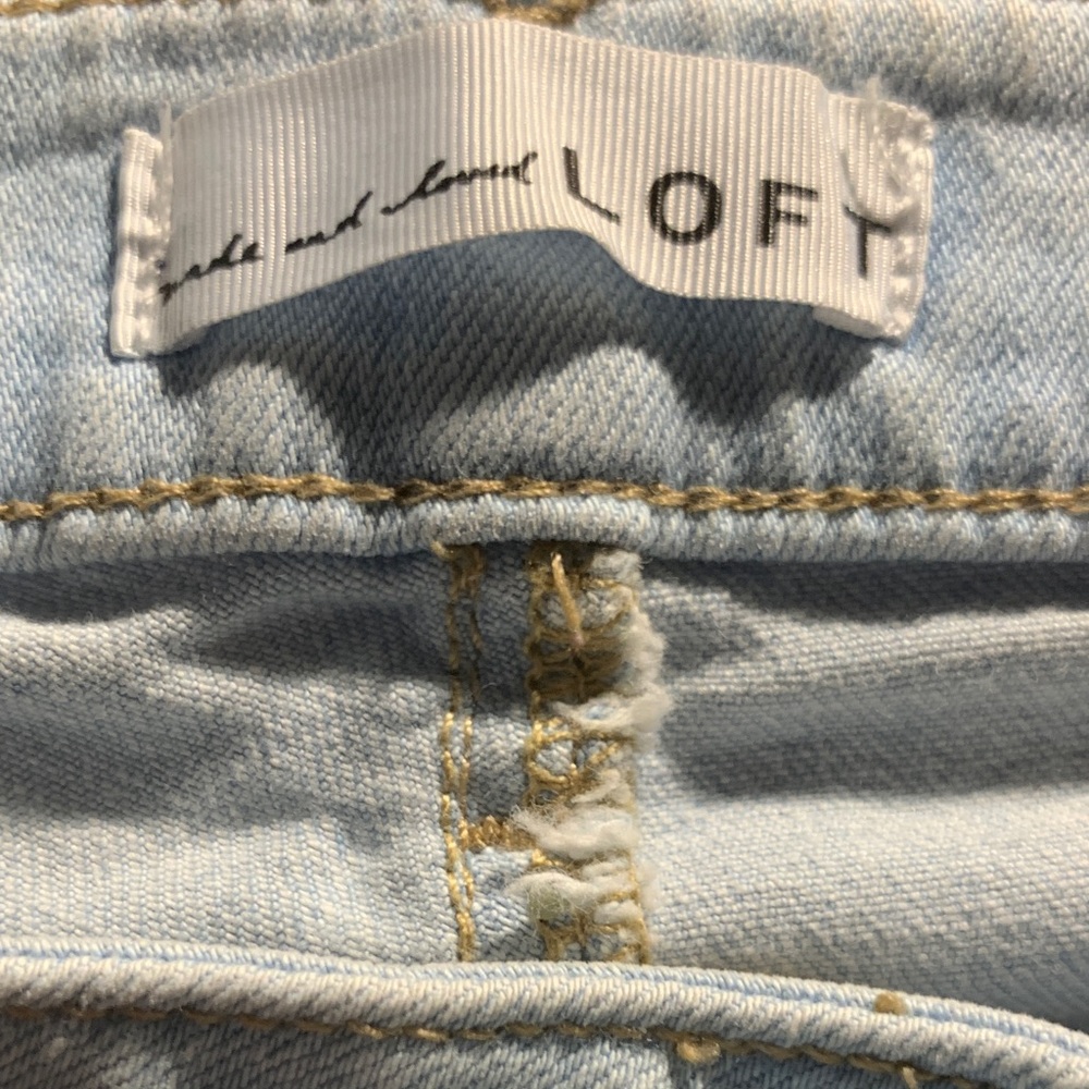 LOFT Soft Denim Jeans “ The girlfriend”